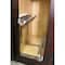 Rev-A-Shelf Maple Veneer, Light Brown, 6.25 in W, 25.6 in H, 21.75 in D, 21.75 in L, Light Brown 449UT-BCSC-5C - alternate 4